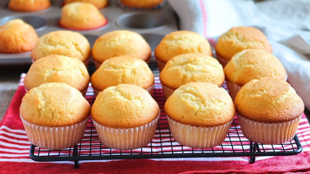 La receta más fácil y económica para hacer los mejores muffins de naranja