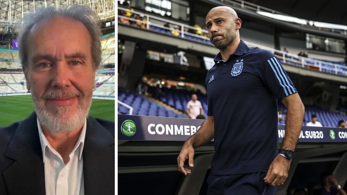 Gonzalo Bonadeo opinó sobre la ratificación de Javier Mascherano como entrenador de la Selección Sub-20.