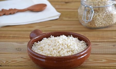Arroz con manteca para el almuerzo. Arroz con manteca para el almuerzo.