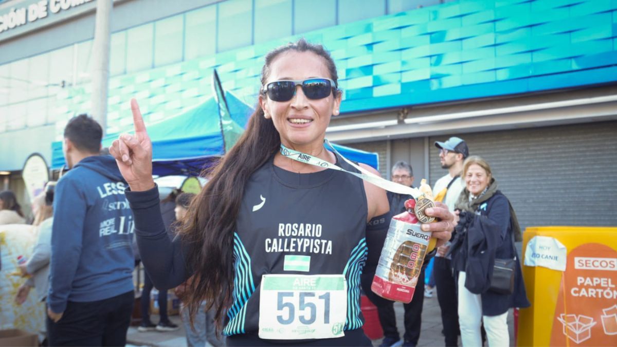 María Solís – Ganadora 5K femenina. María Solís – Ganadora 5K femenina.