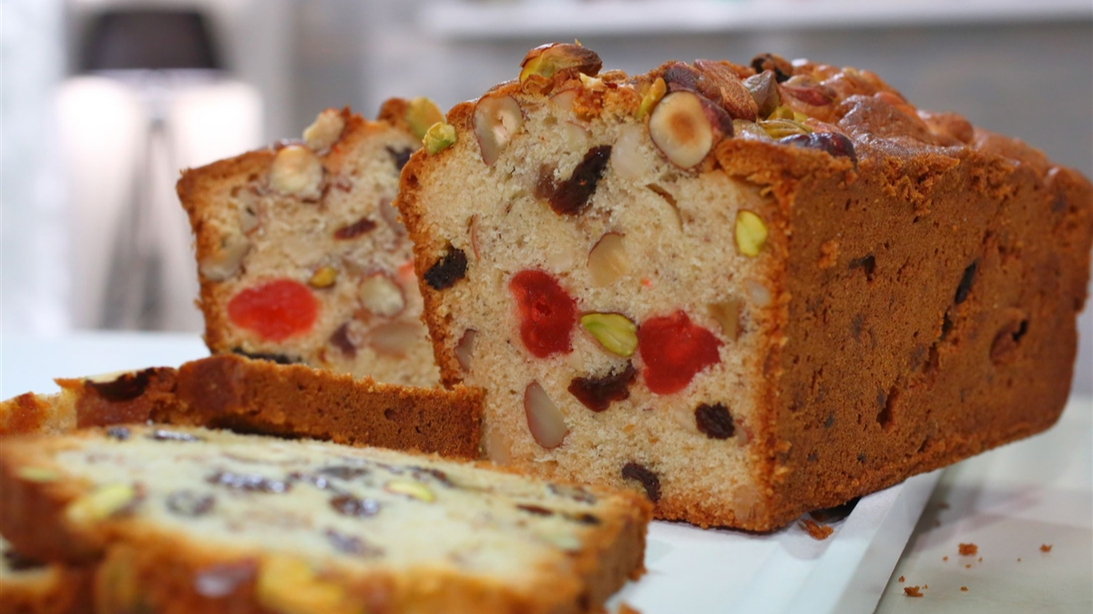 Budín navideño sin TACC: la receta de solo 4 pasos