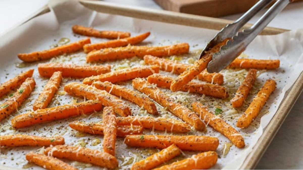 Chau papas fritas: el snack de zanahoria ultra crocante que hacés en minutos y no engorda Chau papas fritas: el snack de zanahoria ultra crocante que hacés en minutos y no engorda