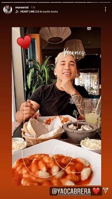 Morena dijo que, con Yao Cabrera, son solo amigos.