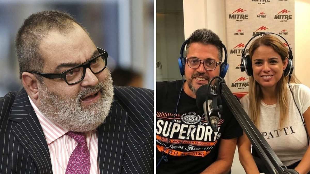 La reacción de Jorge Lanata al conocer del romance entre sus colegas.