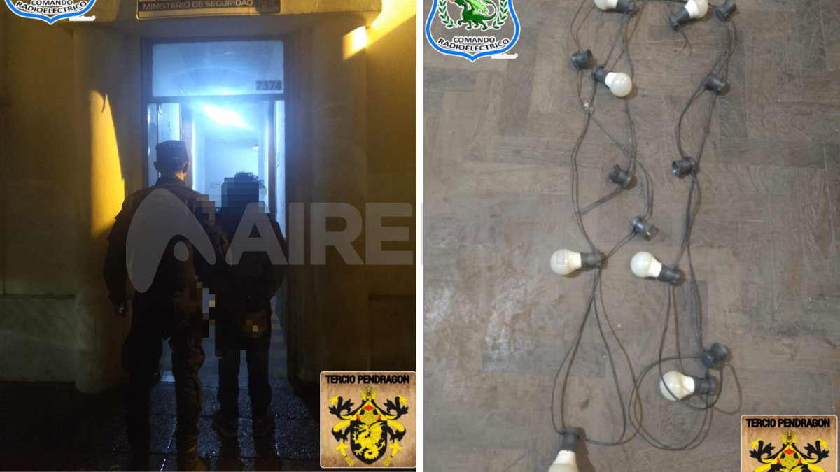 Avenida Facundo Zuviría: robó una tira de luces