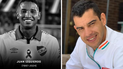 El ex Colón, Gerardo Alcoba, recordó a Juan Izquierdo, compañeros de equipo en Wanderers