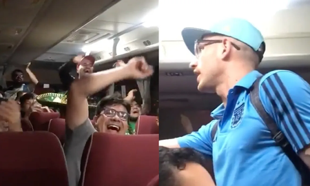 El canto provocador de los hinchas mexicanos a los argentinos: En las Malvinas se habla inglés El canto provocador de los hinchas mexicanos a los argentinos: En las Malvinas se habla inglés