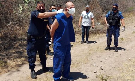 Así fue la captura de uno de los evadidos con covid en Córdoba. Así fue la captura de uno de los evadidos con covid en Córdoba.
