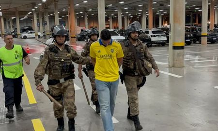 Detuvieron a un hincha de Boca en Brasil. Detuvieron a un hincha de Boca en Brasil.