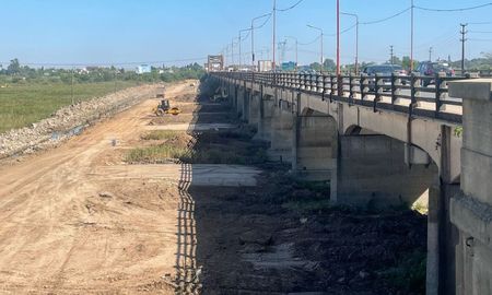 Avanzan las obras del nuevo Puente Carretero. Avanzan las obras del nuevo Puente Carretero.