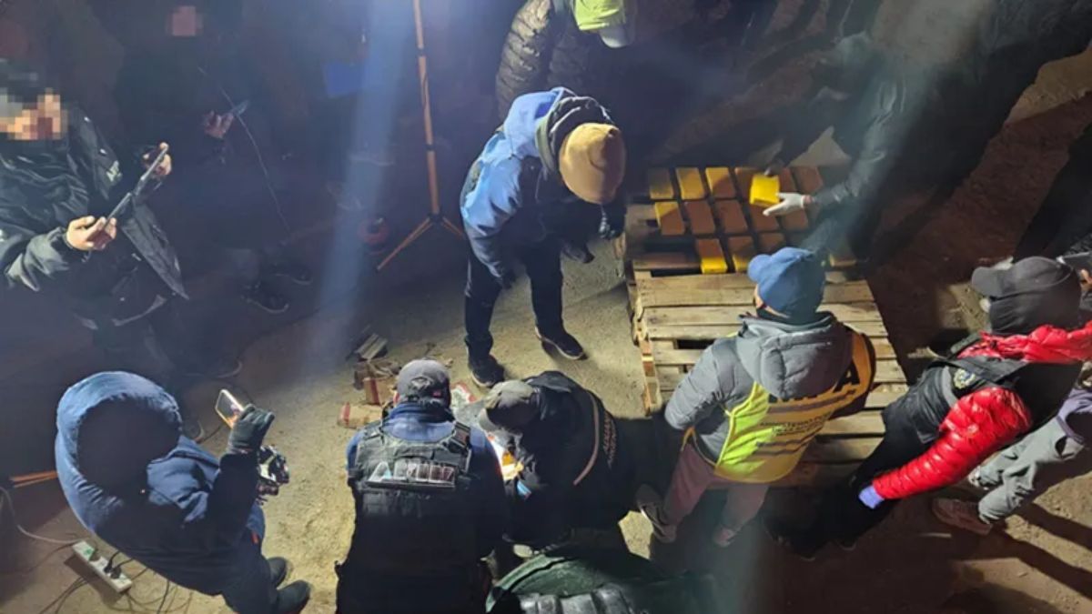 El camión fue interceptado en Ruta 9 a la altura de Abra Pampa