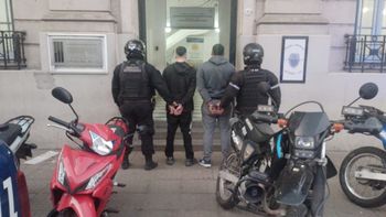 Dos motochorros fueron detenidos tras un fuerte asalto en barrio Roma