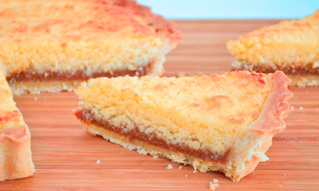 La receta de Maru Botana para hacer tarta de coco y dulce de leche para el postre La receta de Maru Botana para hacer tarta de coco y dulce de leche para el postre