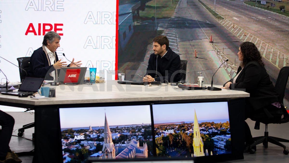 Maximiliano Pullaro y Carolina Piedrabuena en Ahora Vengo, con Luis Mino, este jueves.