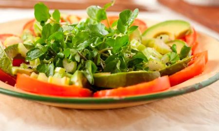 Ensalada de palta y tomate, by Maru Botana. Ensalada de palta y tomate, by Maru Botana.