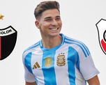el ex colon que compartio una tarde con julian alvarez durante la copa america el ex colon que compartio una tarde con julian alvarez durante la copa america