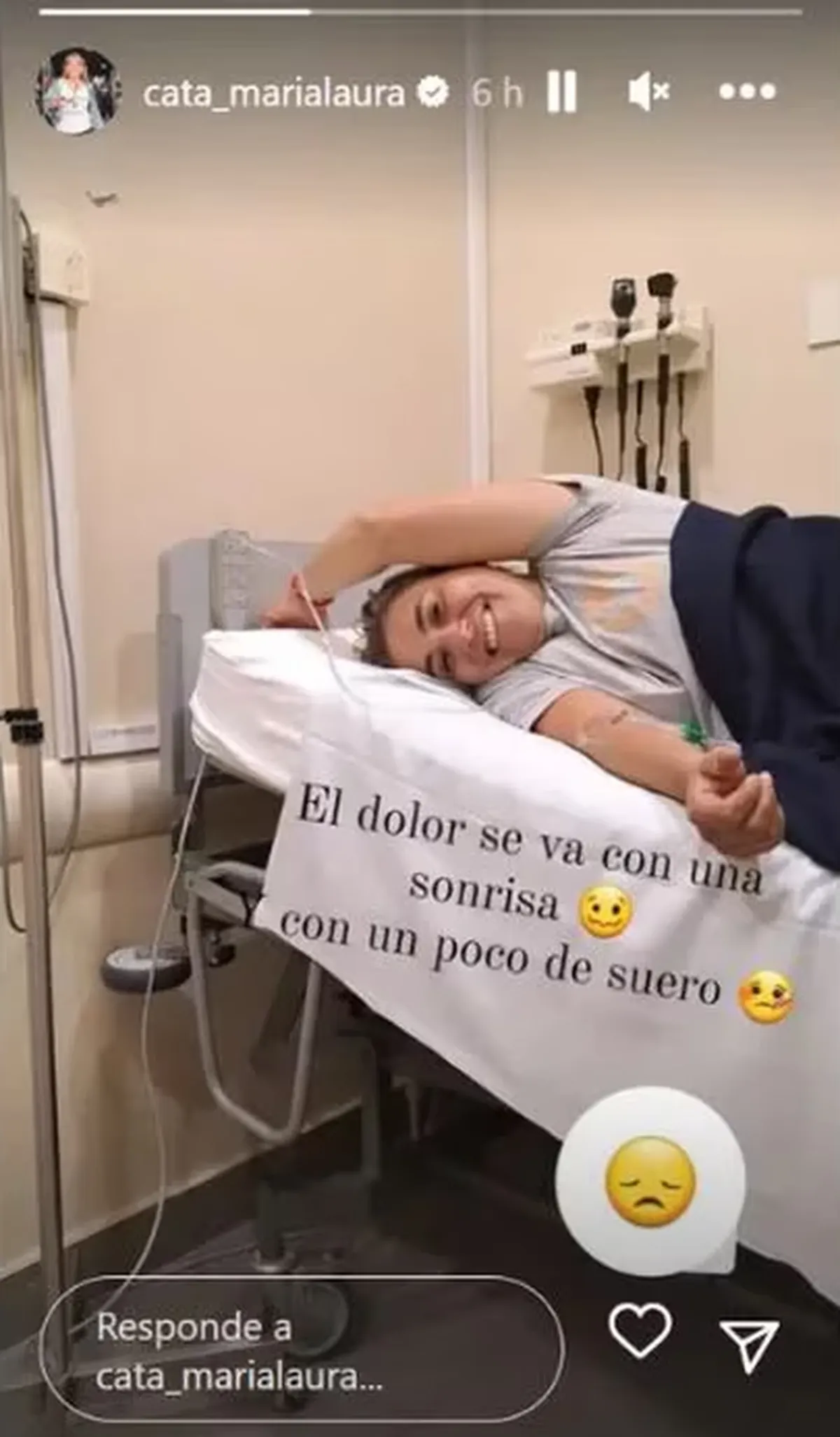 Cata, de Gran Hermano, tranquilizó a sus seguidores sobre su estado de salud.