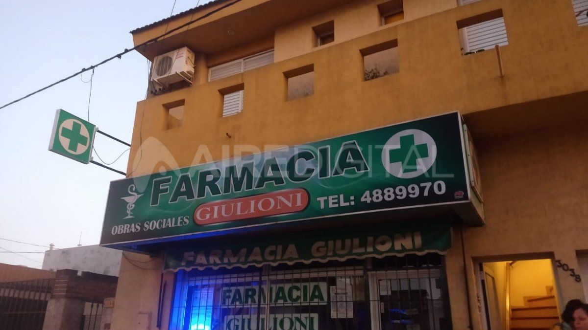 Gorostiaga 3000 - el balcón del que se arrojó el ladrón