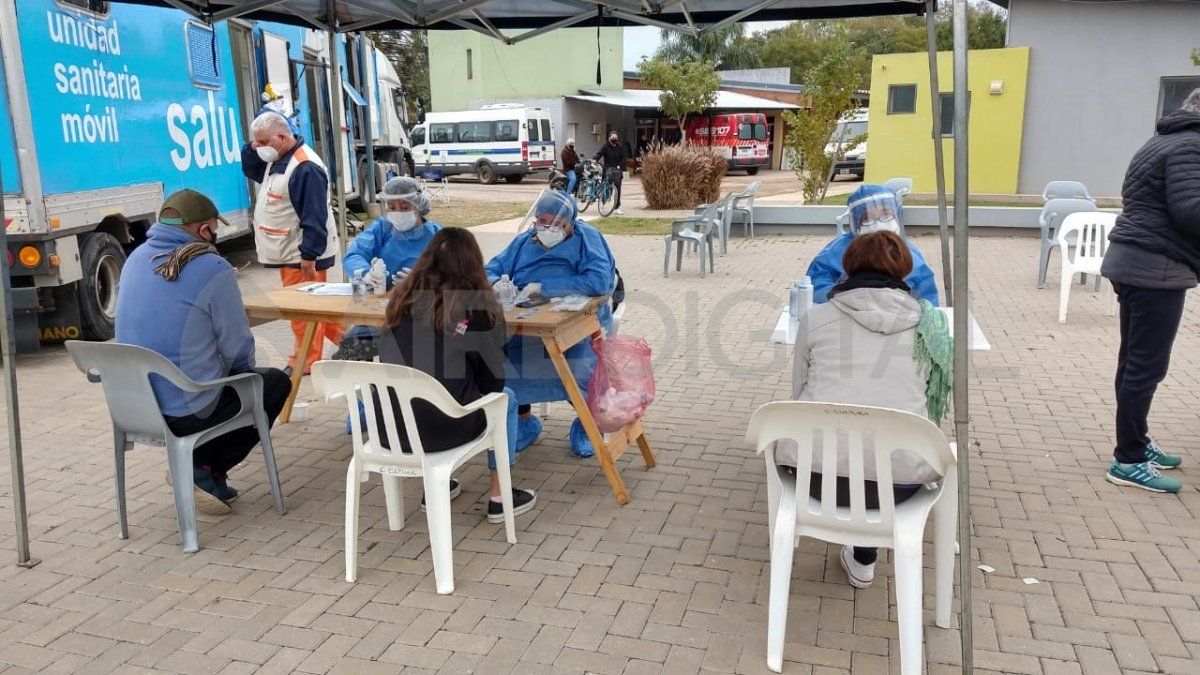 Más de un 40% de positividad en los test realizados en Recreo.&nbsp;