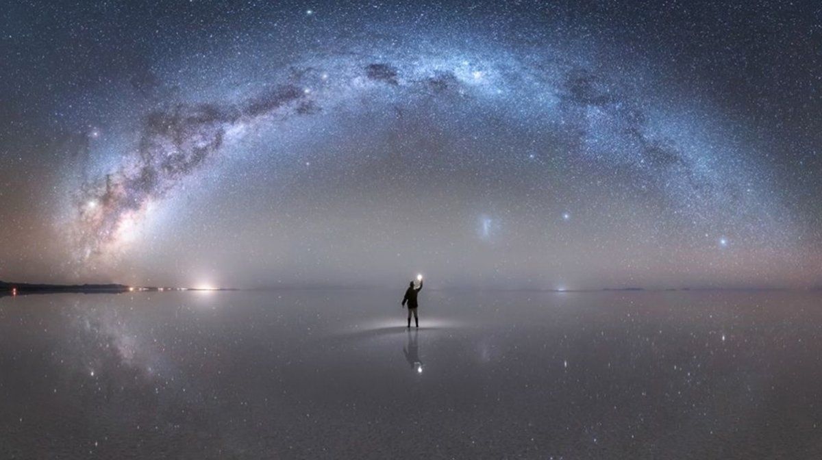 Un joven peruano le tomó una foto a la Vía Láctea y fue premiado por la Nasa. Foto: Jheison Huerta.