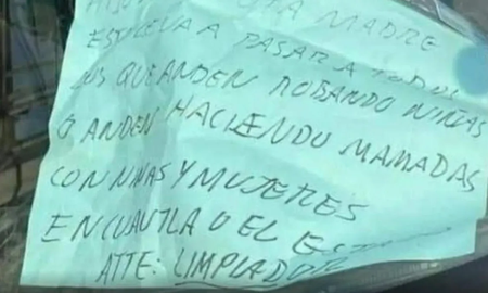La historia del misterioso vengador anónimo que mata a presuntos delincuentes y deja impactantes notas firmadas como el Limpiador La historia del misterioso vengador anónimo que mata a presuntos delincuentes y deja impactantes notas firmadas como el Limpiador