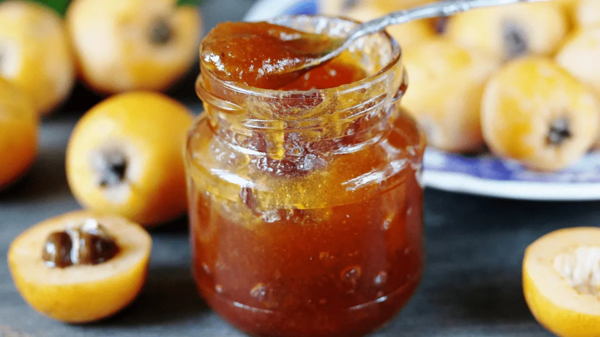 Dulce de nísperos. Dulce de nísperos.