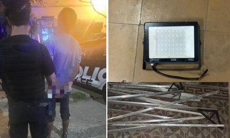 Un hombre detenido por robar en una obra en construcción Un hombre detenido por robar en una obra en construcción