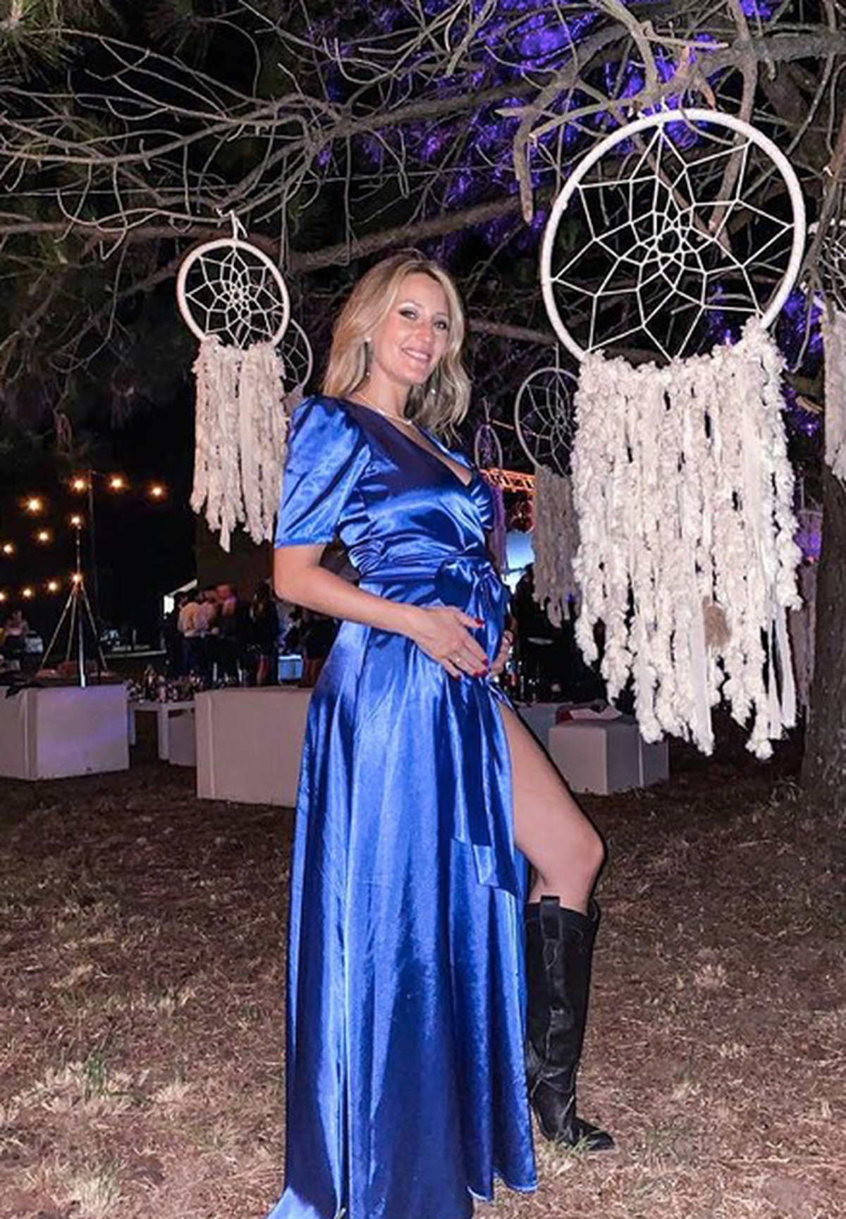 Mica Viciconte luci&oacute; su embarazo de cuatro meses.