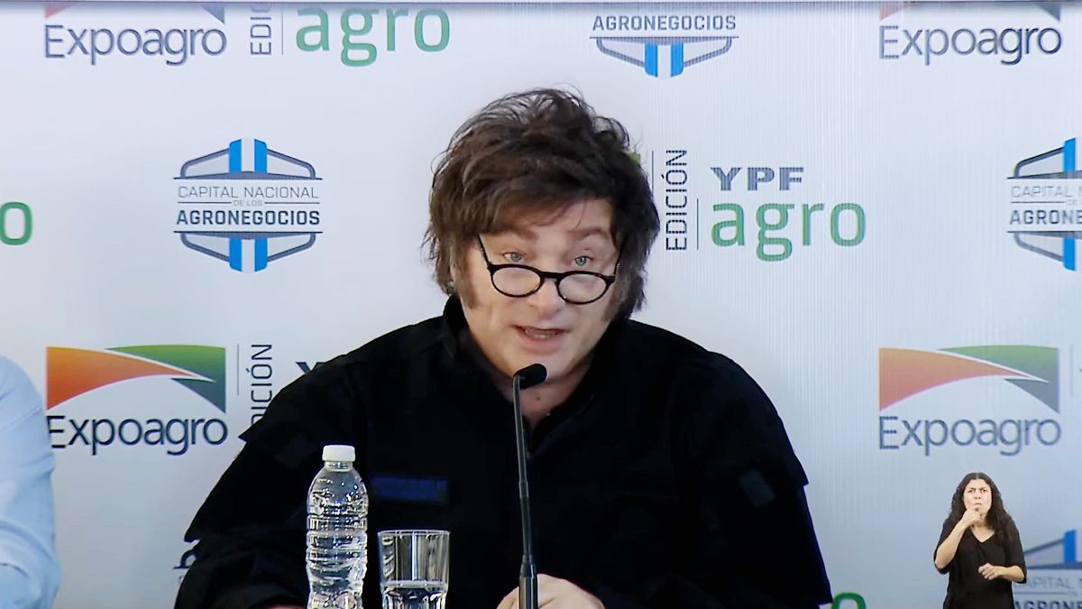 Un mes atrás, en Expoagro, el presidente dijo sobre las retenciones que comprendía la 