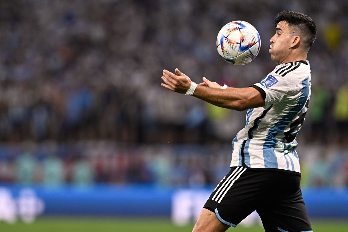 Marcos Acuña fue amonestado y se pierde una hipotética semifinal ante Croacia