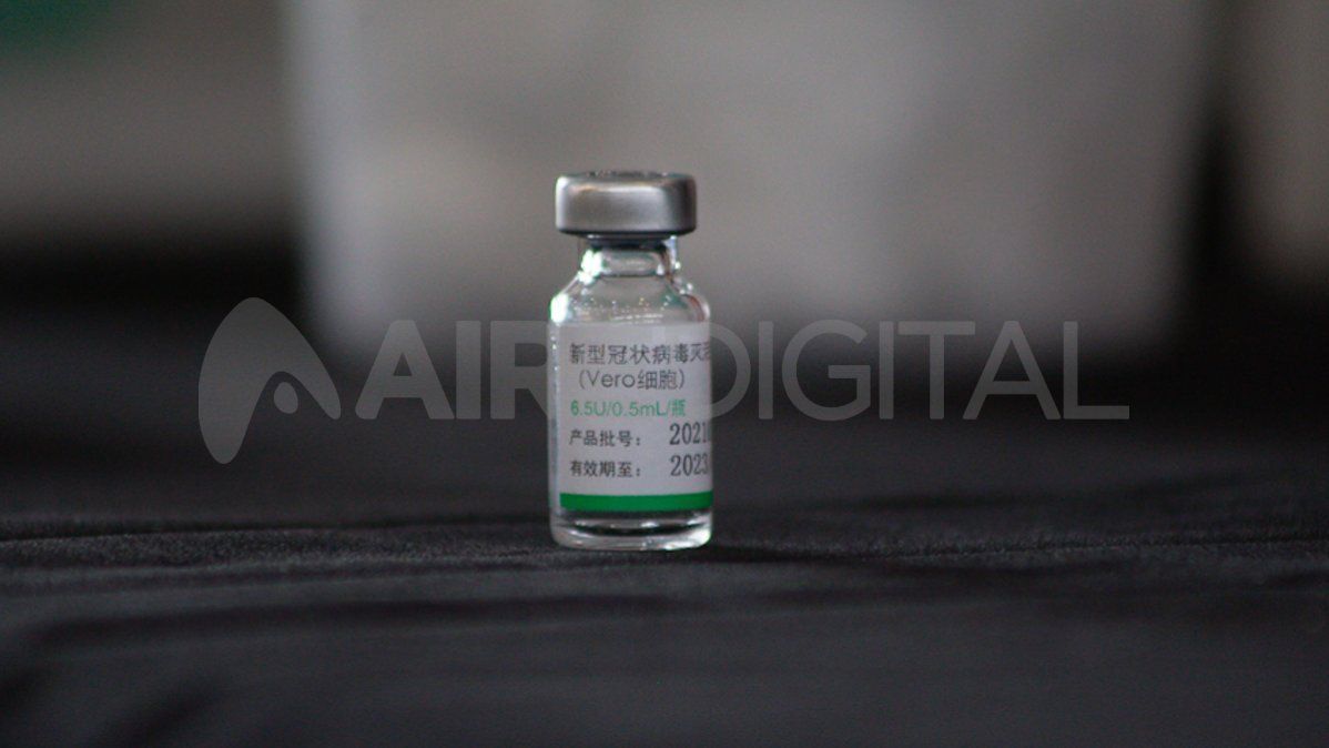 La vacuna china Sinopharm contra el coronavirus que se aplica en Argentina tiene el 79% de eficacia.