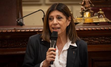 Clara García, presidenta de la Cámara de Diputadas y Diputados de Santa Fe. Clara García, presidenta de la Cámara de Diputadas y Diputados de Santa Fe.
