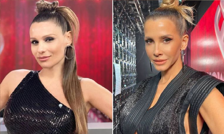 pampita y guillermina valdes imponen el verde en la noche de showmatch pampita y guillermina valdes imponen el verde en la noche de showmatch