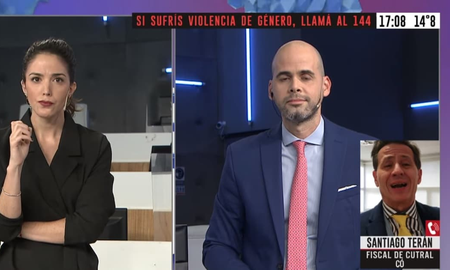 La conductora Luli Trujillo frenó a un fiscal que la maltrató en vivo La conductora Luli Trujillo frenó a un fiscal que la maltrató en vivo