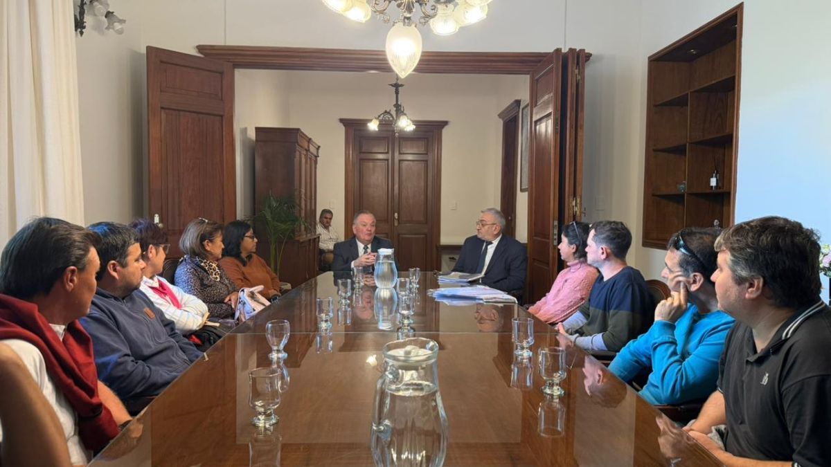 En el Senado, los trabajadores fueron recibidos por el presidente provisional de cuerpo, Felipe Michlig, y el senador por el Departamento Castellanos, Alcides Calvo. En el Senado, los trabajadores fueron recibidos por el presidente provisional de cuerpo, Felipe Michlig, y el senador por el Departamento Castellanos, Alcides Calvo. 