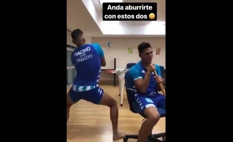 Centurión la descosió bailando a lo Wachiturro