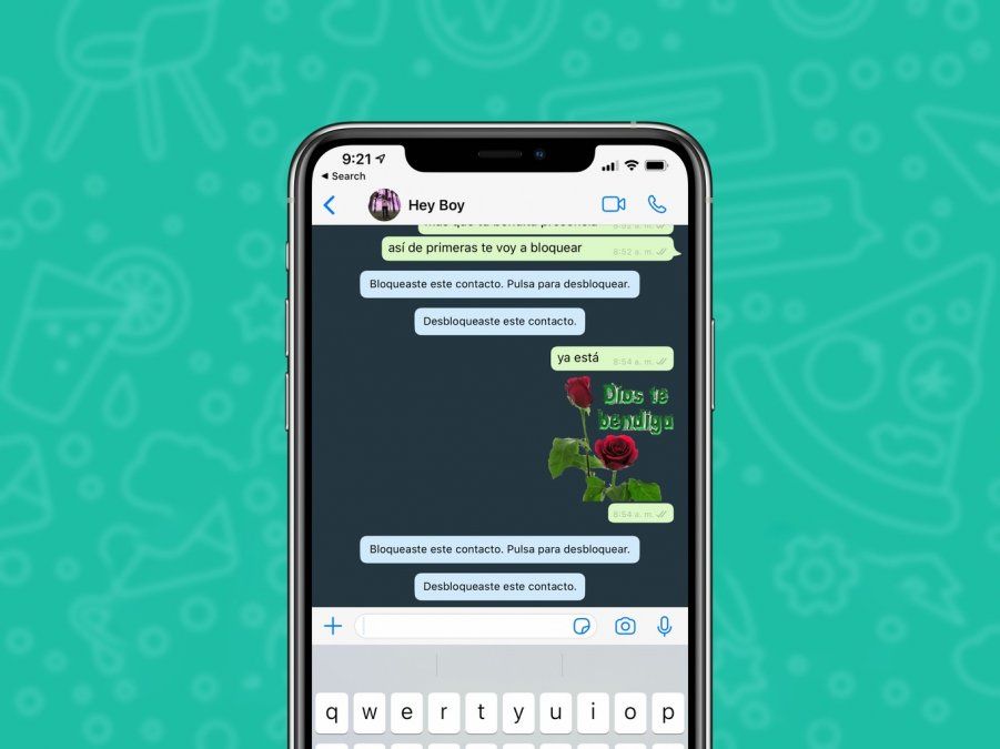 WhatsApp permite bloquear a un contacto para evitar molestias. 