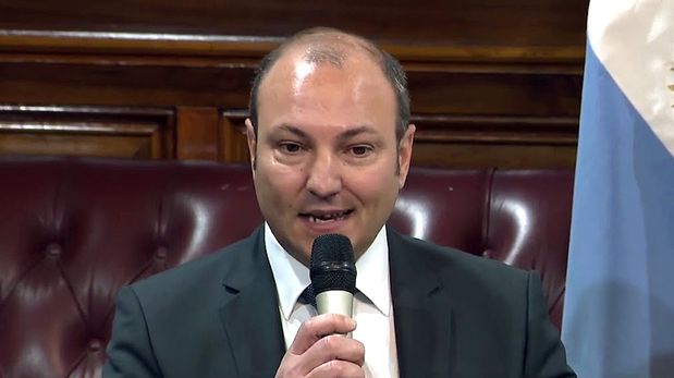 Gastón Salmain, juez federal de Rosario.