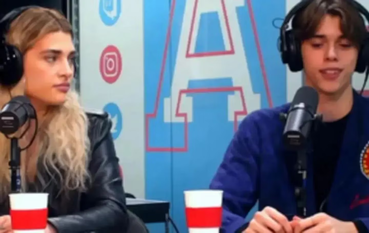 Marta no parece contenta con la novia de su hermano Felipe Fort. (Foto: YouTube / Olga) Marta no parece contenta con la novia de su hermano Felipe Fort. (Foto: YouTube / Olga)