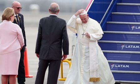 un fuerte sismo se sintio en lima mientras el papa visita peru un fuerte sismo se sintio en lima mientras el papa visita peru