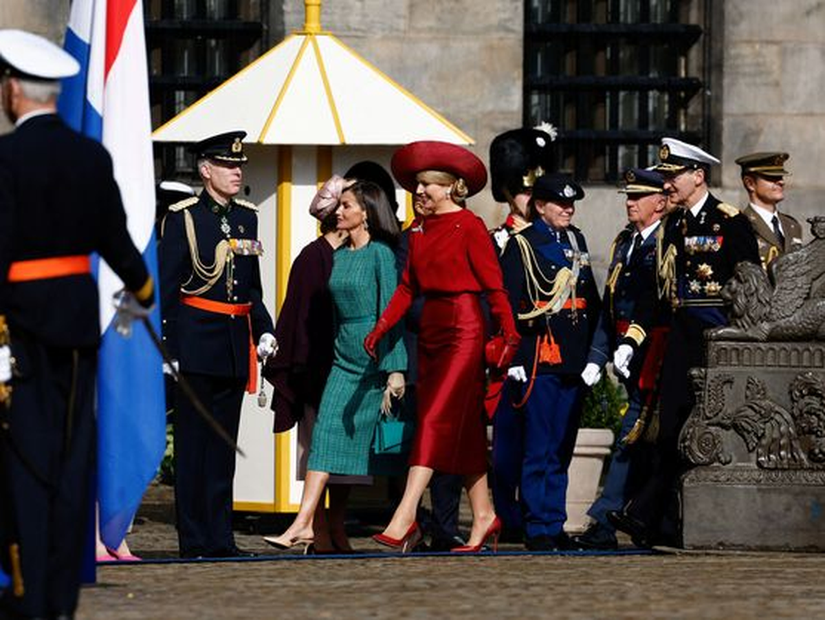 Los reyes de España y los reyes de Holanda. (REUTERS) Los reyes de España y los reyes de Holanda. (REUTERS)