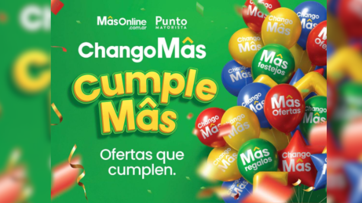 ChangoMâs celebra su 