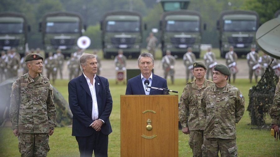 Macri destacó que las Fuerzas Armadas “hoy son reconocidas y valoradas”