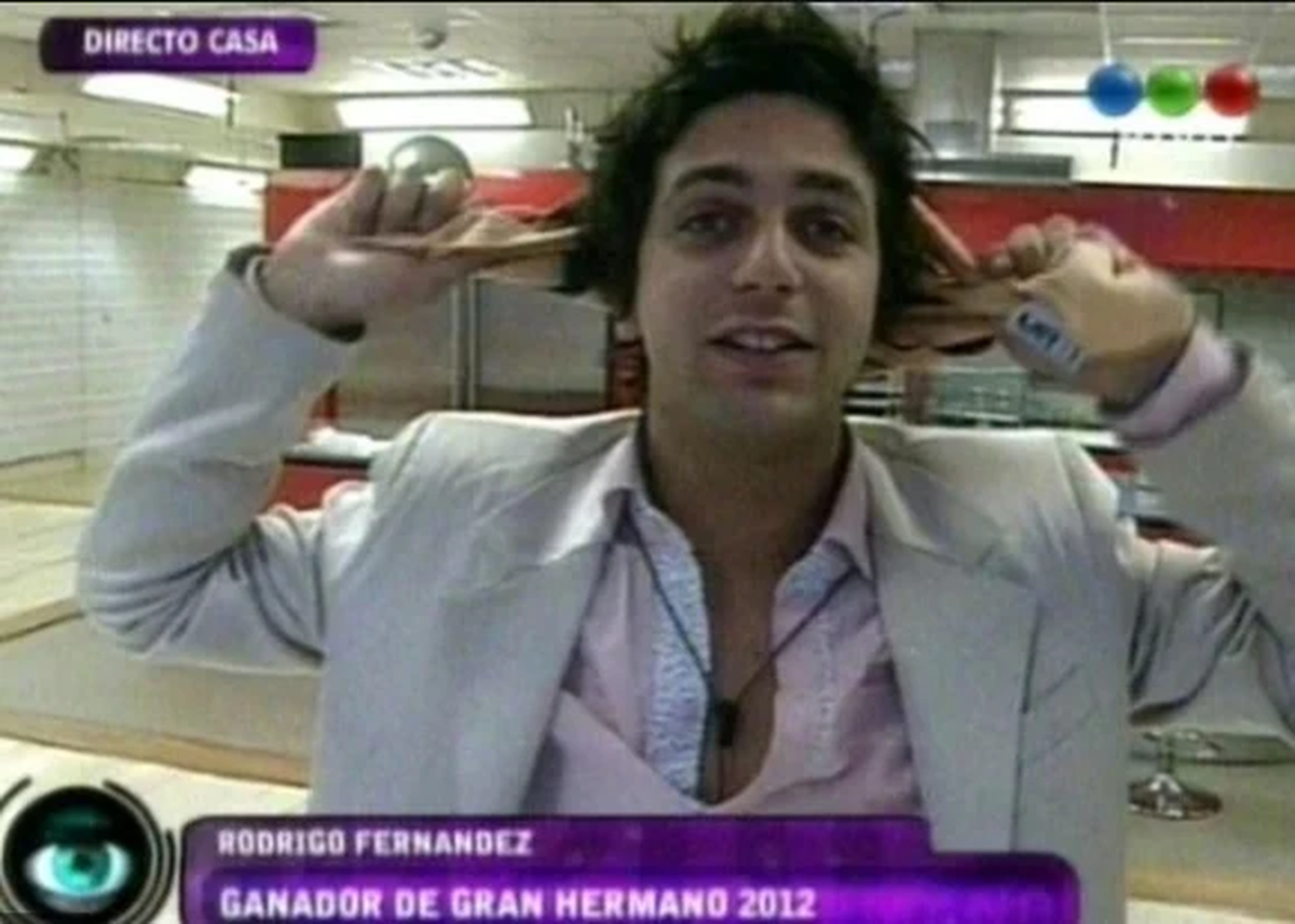 Rodrigo Fernández Rumi ganó la edición 2012 de Gran Hermano.