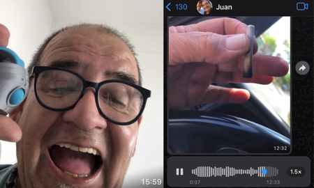 ¡Drogaste a papá!: fumó un cigarrillo de su hija y le envió un audio imperdible ¡Drogaste a papá!: fumó un cigarrillo de su hija y le envió un audio imperdible