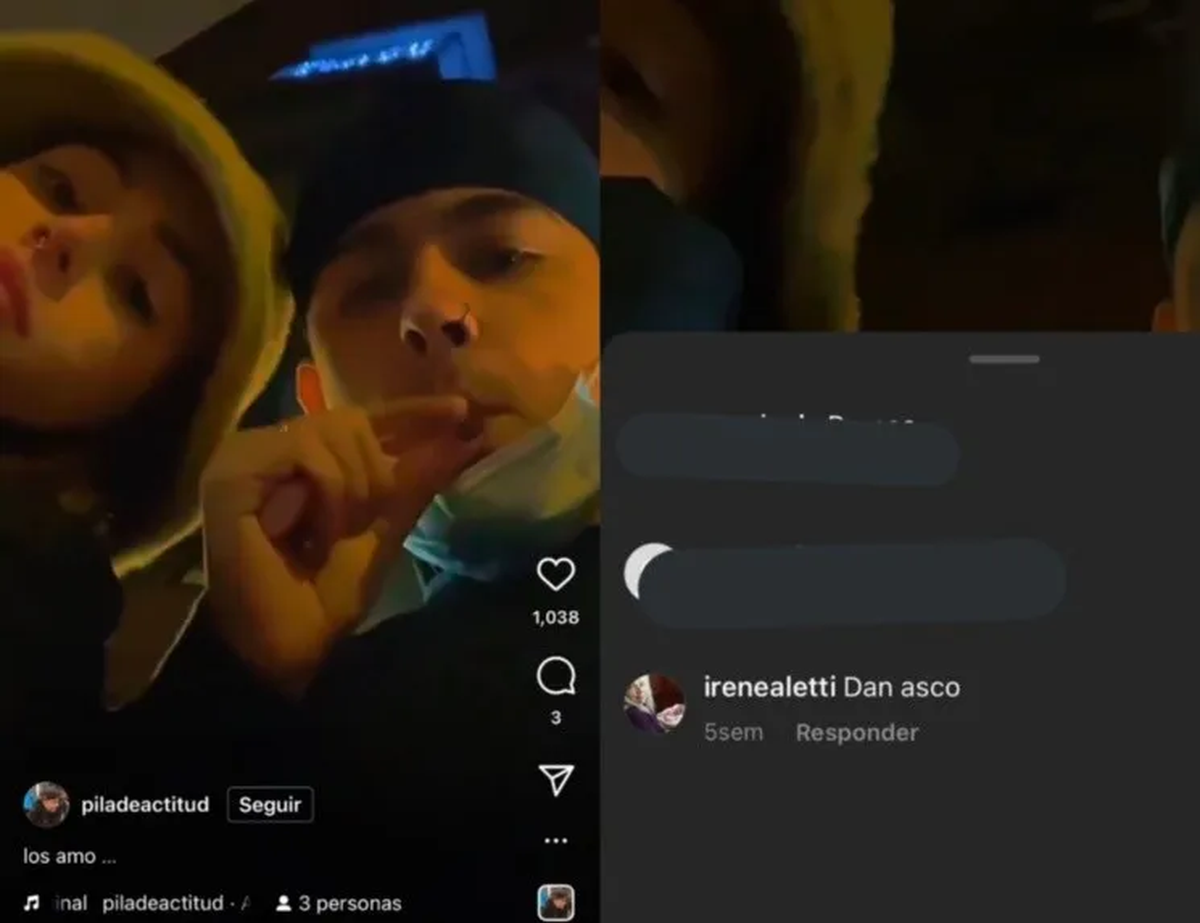 Comentario de la madre de María Becerra.