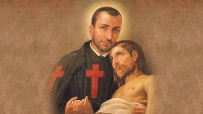 Oración a San Camilo de Lelis para pedir por la salud de un enfermo