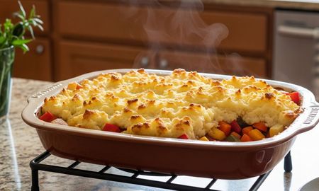 La receta rápida para preparar pastel de papas en el microondas. La receta rápida para preparar pastel de papas en el microondas.