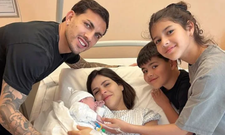La pareja celebró la llegada de su nuevo hijo con un emotivo posteo en sus redes sociales. La pareja celebró la llegada de su nuevo hijo con un emotivo posteo en sus redes sociales.