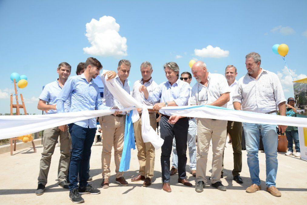 Inauguraron el puente entre Lehmann y Rafaela